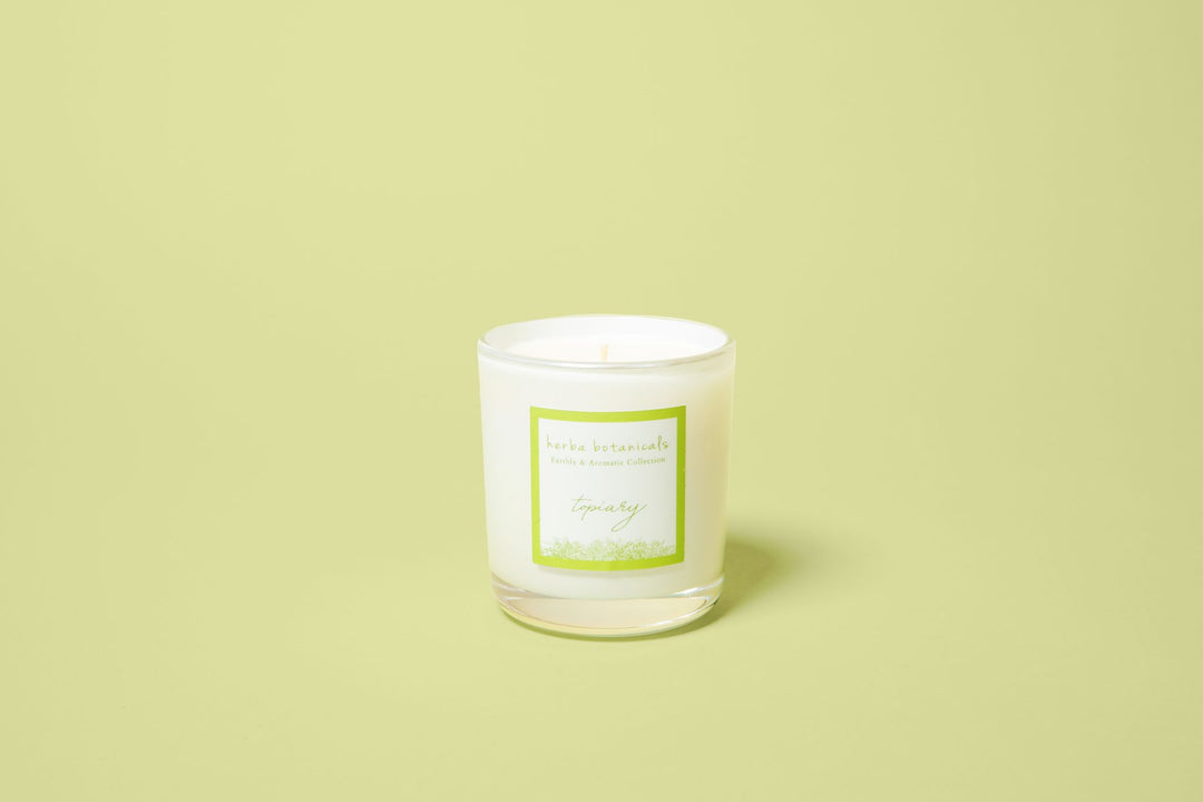 topiary candle - herba botanicals