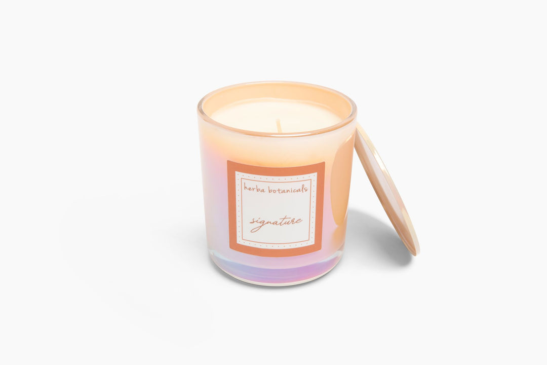 signature candle - herba botanicals