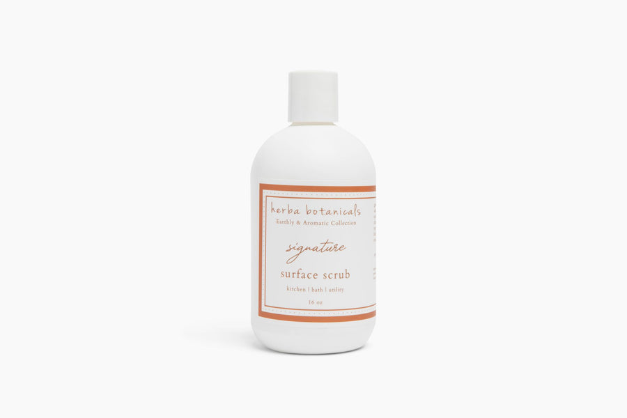 signature surface scrub - herba botanicals