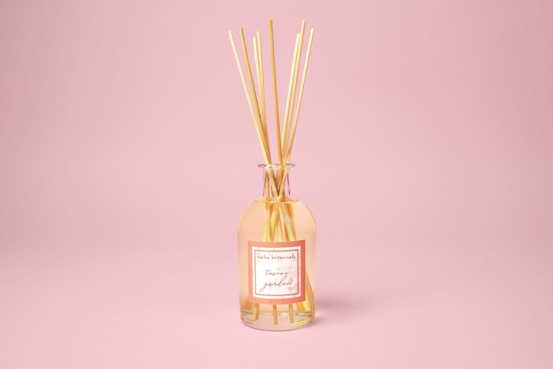 tuscan garden reed diffuser - herba botanicals